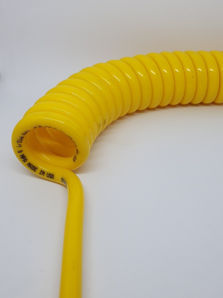 Polyurethane Single Core Spiral - Long tail for air tool connection