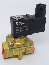 Water/Air Brass Diaphragm Solenoid Valve - MED Series